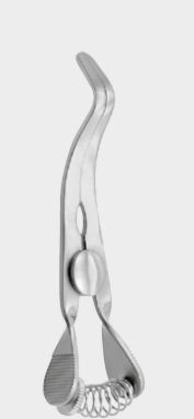 Затискач типу "Бульдог" атравматичний ДЕБЕЙКІ САТИНСЬКИЙ (DEBAKEY SATINSKY), 9,0 см (cm)